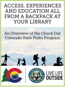 Cover of report on Check Out Colorado State Parks Pass program