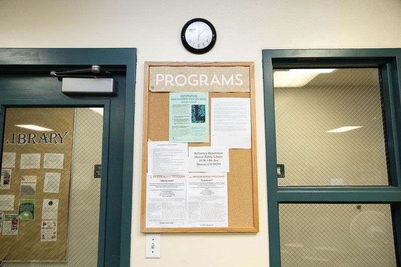 54622852836_fda9b8818c_c A notice board of library programs.